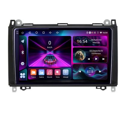 Navigáció Mercedes VW A-068 4+64 InCell kijelző 1K Android Waze USB internet navigáció Youtube rádió