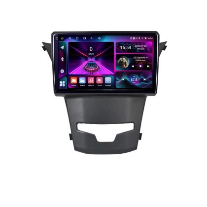 Navigáció Ssangyong Korando 2014-2019 A-1159 4+64 InCell kijelző 1K Android Waze USB internet navigáció Youtube rádió