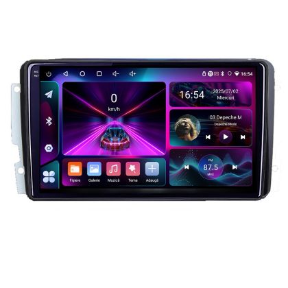 Navigáció Mercedes C 2001-2004 CLK G 2004-2006 A-171 4+64 InCell kijelző 1K Android Waze USB internet navigáció Youtube rádió