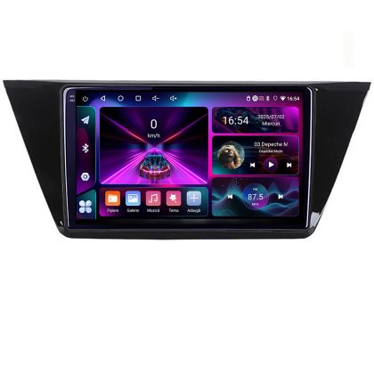 Navigáció Volkswagen Touran 2016- A-3144 4+64 InCell kijelző 1K Android Waze USB internet navigáció Youtube rádió