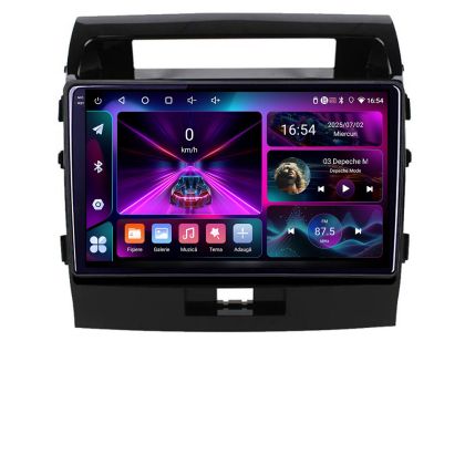 Navigáció Toyota LandCruiser 2008-2015 A-381 4+64 InCell kijelző 1K Android Waze USB internet navigáció Youtube rádió V1