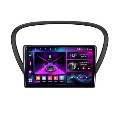 Navigáció Peugeot 607 Android rádió gps internet 4+64 InCell kijelző 1K készlet-607+EDT-E209-RK