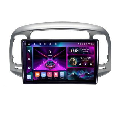 Navigatie Hyundai Accent 2006-2012 A-ACCENT  4+64 InCell Display 1K Android Waze USB Navigatie Internet Youtube Radio