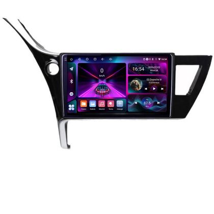 Navigáció Toyota Corolla 2017-A-COROLLA17 4+64 InCell kijelző 1K Android Waze USB internet navigáció Youtube rádió