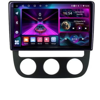 Navigáció VW Golf 5 2004-2010 automata klíma Android rádió gps internet 4+64 InCell kijelző 1K KIT-golf5-automatic+EDT-E210-RK