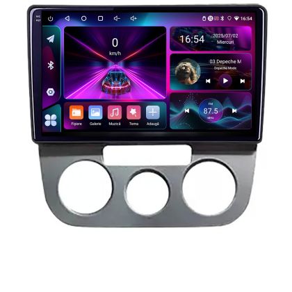 Navigáció VW Golf 5 2004-2010 manuális klíma Android rádió gps internet 4+64 InCell kijelző 1K KIT-golf5-manuális+EDT-E210-RK