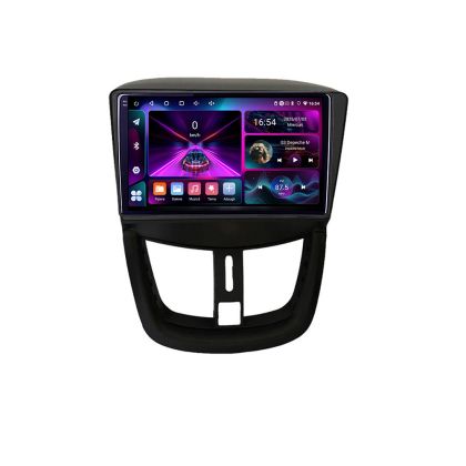 Navigáció Peugeot 207 A-PE01 4+64 InCell kijelző 1K Android Waze USB internet navigáció Youtube rádió