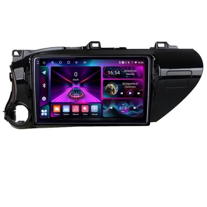 Navigatie Toyota Hilux 2016- A-TY59  4+64 InCell Display 1K Android Waze USB Navigatie Internet Youtube Radio