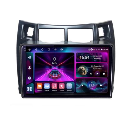 Navigatie Toyota Yaris 2008-2011 A-YARIS08  4+64 InCell Display 1K Android Waze USB Navigatie Internet Youtube Radio