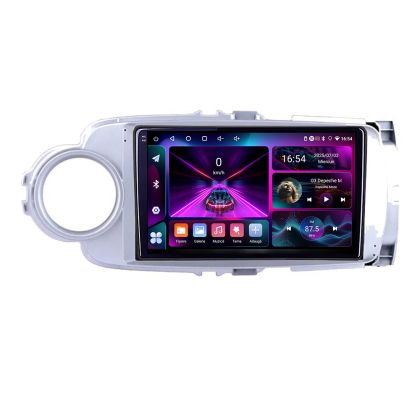 Navigáció Toyota Yaris 2010-2018 A-YARIS10 4+64 InCell kijelző 1K Android Waze USB internet navigáció Youtube rádió