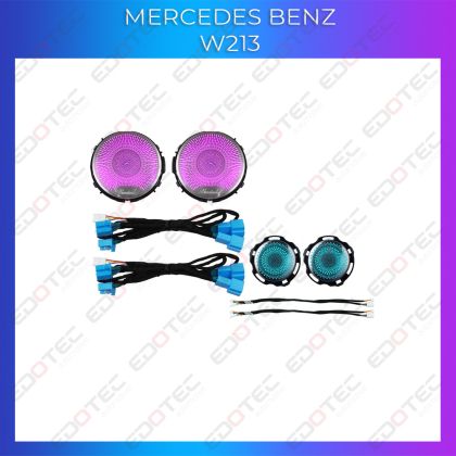 Ambient Lights Mercedes Benz W213 hangszóróvédő telefonvezérlőhöz vagy eredeti rendszerhez