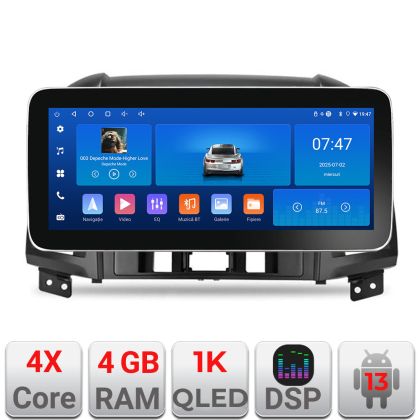 Navigáció Hyundai Santa Fe 2007-2012 K-008 Edotec 4+64 12.3 hüvelykes Incell 1K android Wifi 5Ghz gps internet