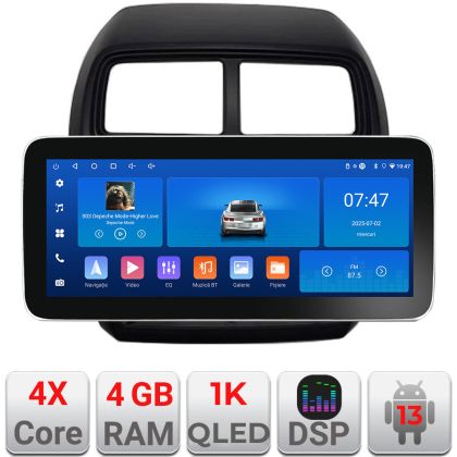 Navigatie MITSUBISHI ASX 2013-2017 K-026 Edotec 4+64 12.3 inch Incell 1K android Wifi 5Ghz gps internet