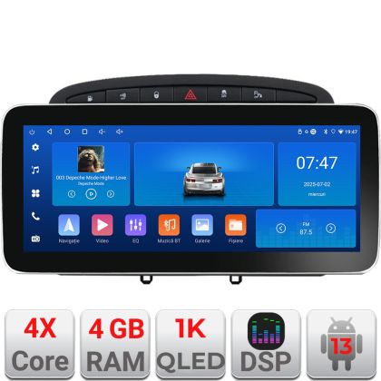 Navigatie Peugeot 308 K-038 Edotec 4+64 12.3 inch Incell 1K android Wifi 5Ghz gps internet  