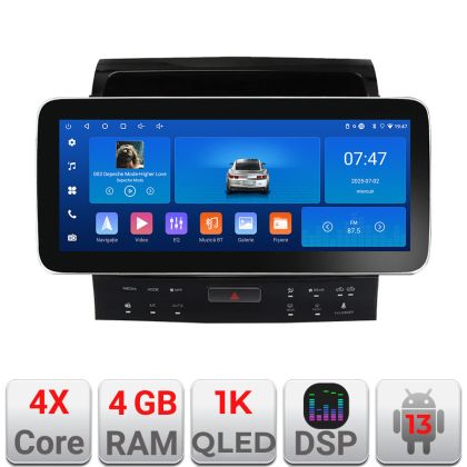 Toyota Landcruiser 200 V8 navigáció 2007-2015 navigációval és 360 Edotec 4+64 12.3 hüvelykes Incell 1K android Wifi 5Ghz gps internet KIT-381-360
