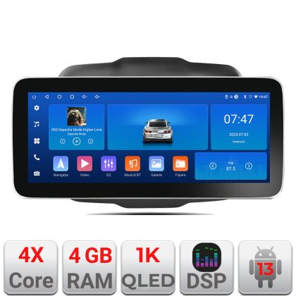 Navigáció Jeep Renegade K-500 Edotec 4+64 12.3 hüvelykes Incell 1K android Wifi 5Ghz gps internet