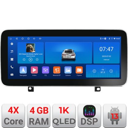 Navigáció Opel Astra H 2006-2015 Edotec 4+64 12.3 hüvelykes Incell 1K android Wifi 5Ghz gps internet