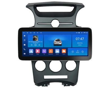 Navigáció Kia Carens 2006-2012 automata klíma Edotec 4+64 12.3 hüvelykes Incell 1K android Wifi 5Ghz gps internet KIT-carens-2006