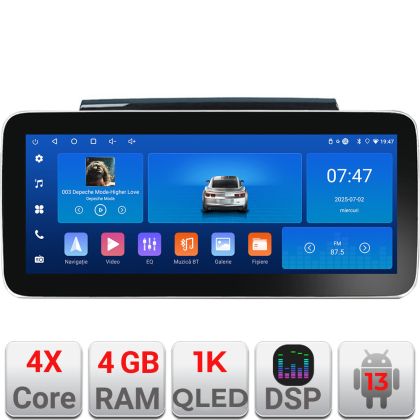 Navigáció Fiat Ducato Citroen Jumper Peugeot Expert 2006-2018 változatok rádióval CD-vel vagy gyári navigációval Android Edotec 4+64 12.3 hüvelykes Incell 1K v1