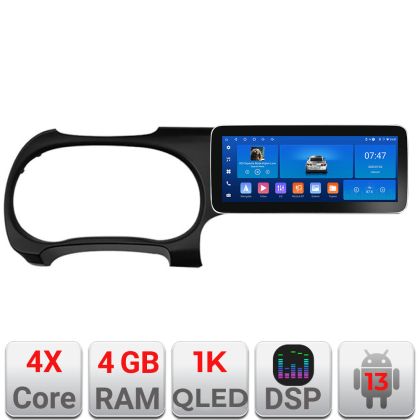 Navigáció Hyundai I10 2020 K-i10 Edotec 4+64 12.3 hüvelykes Incell 1K android Wifi 5Ghz gps internet