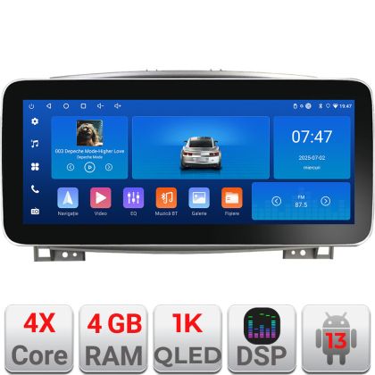 Navigáció Toyota Land Cruiser L100 2002-2008 K-l100 Edotec 4+64 12.3 hüvelykes Incell 1K android Wifi 5Ghz gps internet v1