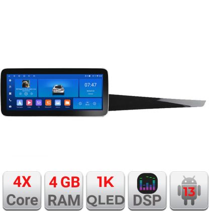 Navigatie Renault Laguna 3 Edotec 4+64 12.3 inch Incell 1K android Wifi 5Ghz gps internet  