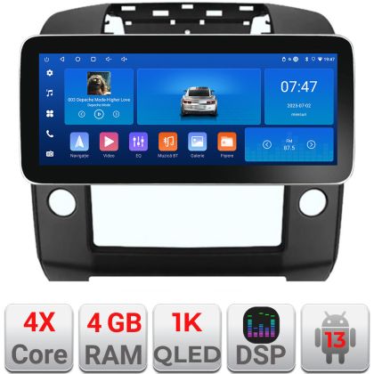 Navigáció Nissan Navara Pathfinder 2005-2010 K-nav5 Edotec 4+64 12.3 hüvelykes Incell 1K android Wifi 5Ghz gps internet