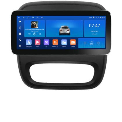 Navigáció Renault Trafic 2014-2017 K-rt09 Edotec 4+64 12.3 hüvelykes Incell 1K android Wifi 5Ghz gps internet Q v2