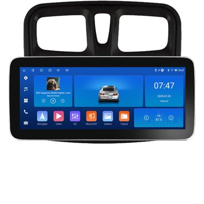 Navigáció Dacia Sandero 2012-2020 var B Edotec 4+64 12.3 hüvelykes Incell 1K android Wifi 5Ghz gps internet a