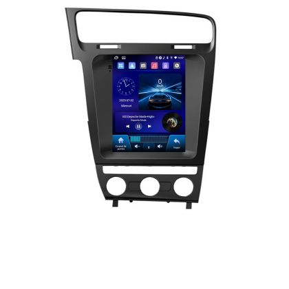 Navigáció VW Golf 7 típus tesla rádió gps internet 4 magos carplay android auto 4+64 Incell kijelző készlet-tesla-491+EDT-E220-RK