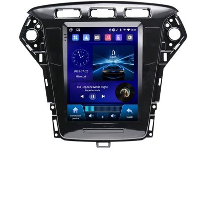 Navigáció Ford Mondeo 2010-2013 típus tesla rádió gps internet 4 magos carplay android auto 4+64 Incell kijelző készlet-tesla-mondeo-10+EDT-E220-RK