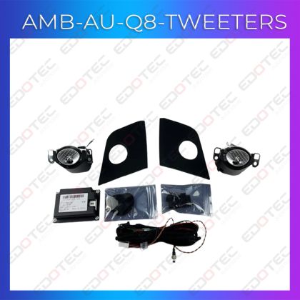Lumini ambientale Audi Q8 tweetere culori selectabile controlabile din telefon sau din sistemul original AMB-AU-Q8-TWEETERS