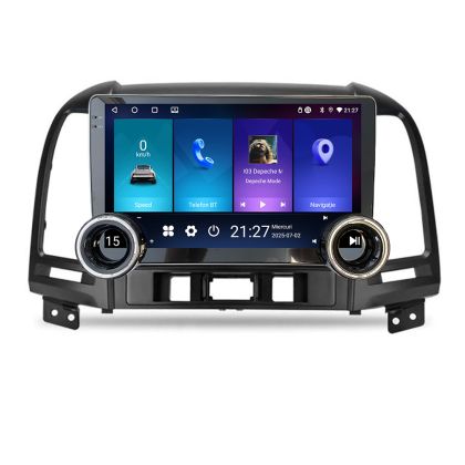 Navigáció Hyundai Santa Fe 2007-2012 Kit-008 Edotec 4+64 10.5 hüvelykes Incell 1K android Wifi 5Ghz gps internet