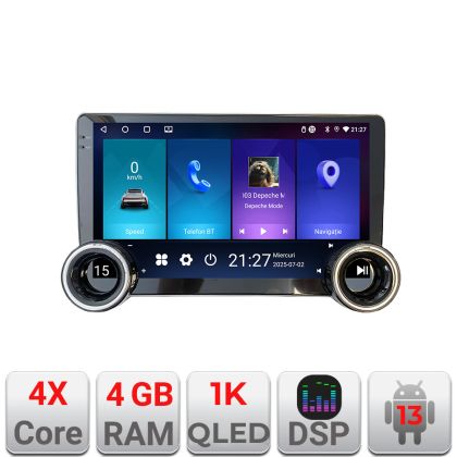 Navigáció Toyota Corolla Edotec 4+64 10.5 hüvelykes Incell 1K android Wifi 5Ghz gps internet készlet-063