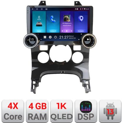 Navigatie Peugeot 3008 Kit-323 Edotec  4+64 10.5 inch Incell 1K android Wifi 5Ghz gps internet  