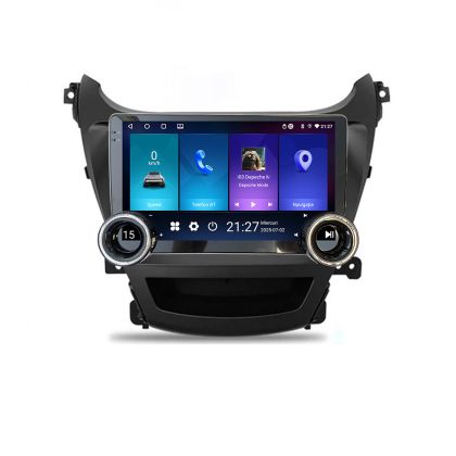 Navigáció Hyundai Elantra 2013-2015 Kit-359 Edotec 4+64 10.5 hüvelykes Incell 1K android Wifi 5Ghz gps internet Q
