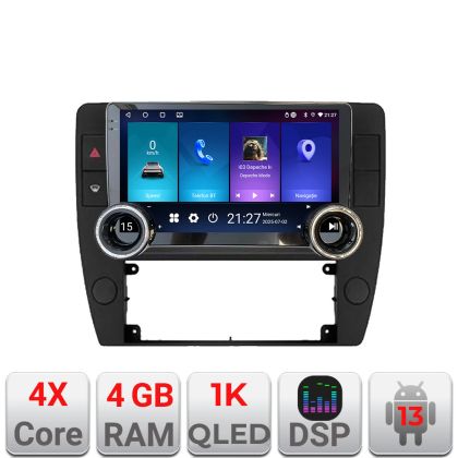 Navigatie Passat B5 1997-2004 Edotec  4+64 10.5 inch Incell 1K android Wifi 5Ghz gps internet  