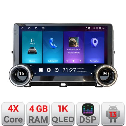 Navigáció Kia Ceed 2020- Edotec 4+64 10.5 hüvelykes Incell 1K android Wifi 5Ghz gps internet