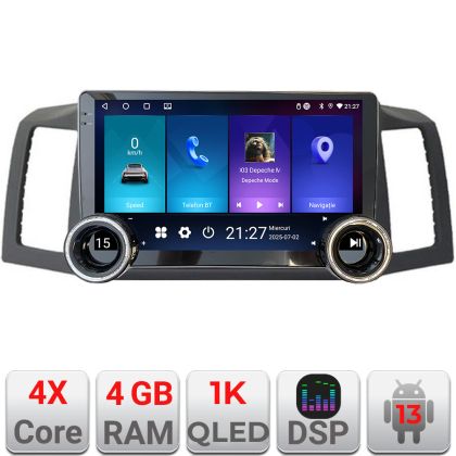 Navigáció Jeep Grand Cherokee 2008-2010 Edotec 4+64 10.5 hüvelykes Incell 1K android Wifi 5Ghz gps internet Kit-cherokee-2009