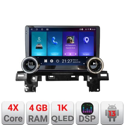 Navigáció Mazda CX5 2015-2020 Kit-cx5 Edotec 4+64 10.5 hüvelykes Incell 1K android Wifi 5Ghz gps internet C