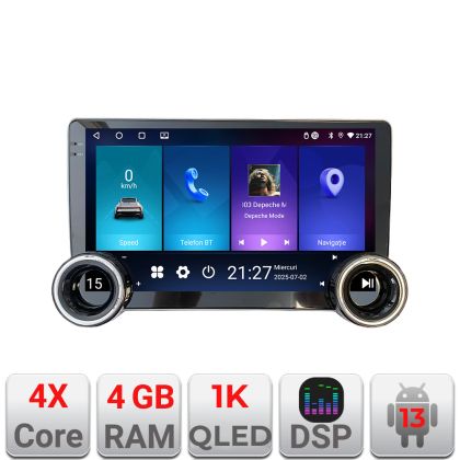 Navigáció Iveco Daily 2007-2014 Kit-daily Edotec 4+64 10.5 hüvelykes Incell 1K android Wifi 5Ghz gps internet a