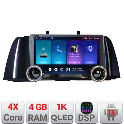 Navigáció BMW F10 NBT 2012-2016 Edotec 4+64 10.5 hüvelykes Incell 1K android Wifi 5Ghz gps internet