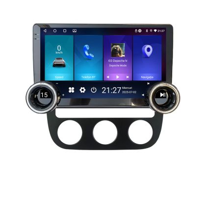 Navigáció VW Golf 5 2004-2010 automata klíma Edotec 4+64 10.5 hüvelykes Incell 1K android Wifi 5Ghz gps internet KIT-golf5-automatic