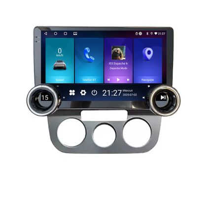 Navigáció VW Golf 5 2004-2010 manuális klíma Edotec 4+64 10.5 hüvelykes Incell 1K android Wifi 5Ghz gps internet KIT-golf5-manuális