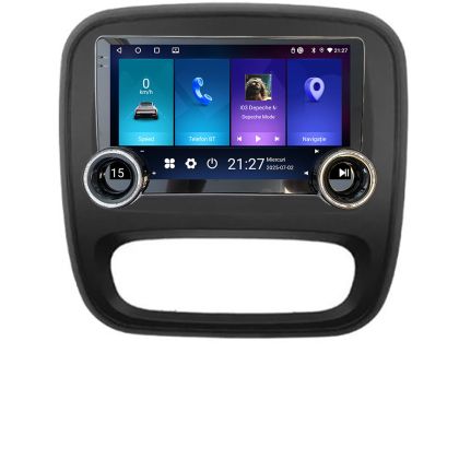 Navigáció Renault Trafic 2014-2017 Kit-rt09 Edotec 4+64 10.5 hüvelykes Incell 1K android Wifi 5Ghz gps internet Q v2