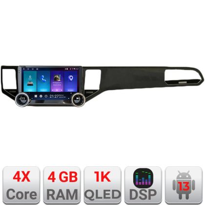 Navigáció VW Golf Sportsvan 2016-2021 Kit-sportsvan Edotec 4+64 10.5 hüvelykes Incell 1K android Wifi 5Ghz gps internet