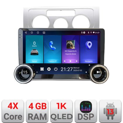 Navigáció VW Touran 2003-2010 Kit-TOURAN1 Edotec 4+64 10.5 hüvelykes Incell 1K android Wifi 5Ghz gps internet
