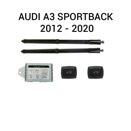 Automatikus csomagtartó-emelő és -záró rendszer gombbal és kulccsal AUDI A3 Sportback 2012-2020