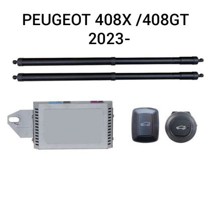 Automatikus csomagtartó emelő és záró rendszer gombbal és kulccsal PEUGEOT 408X /408GT 2023-