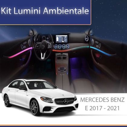 Lumini Ambientale Mercedes Benz W213 sistem prindere centura control telefon sau sistem original